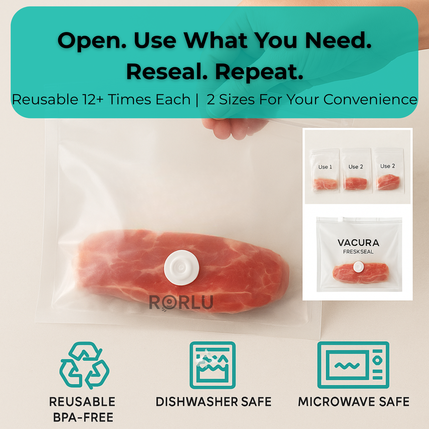 Rorlu™ Vacuum Sealer - Simply Snug