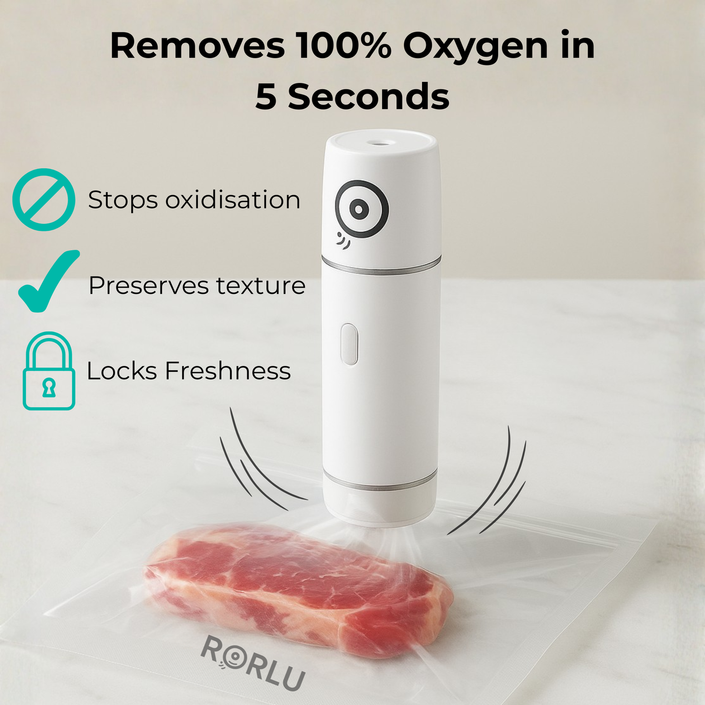 Rorlu™ Vacuum Sealer - Simply Snug