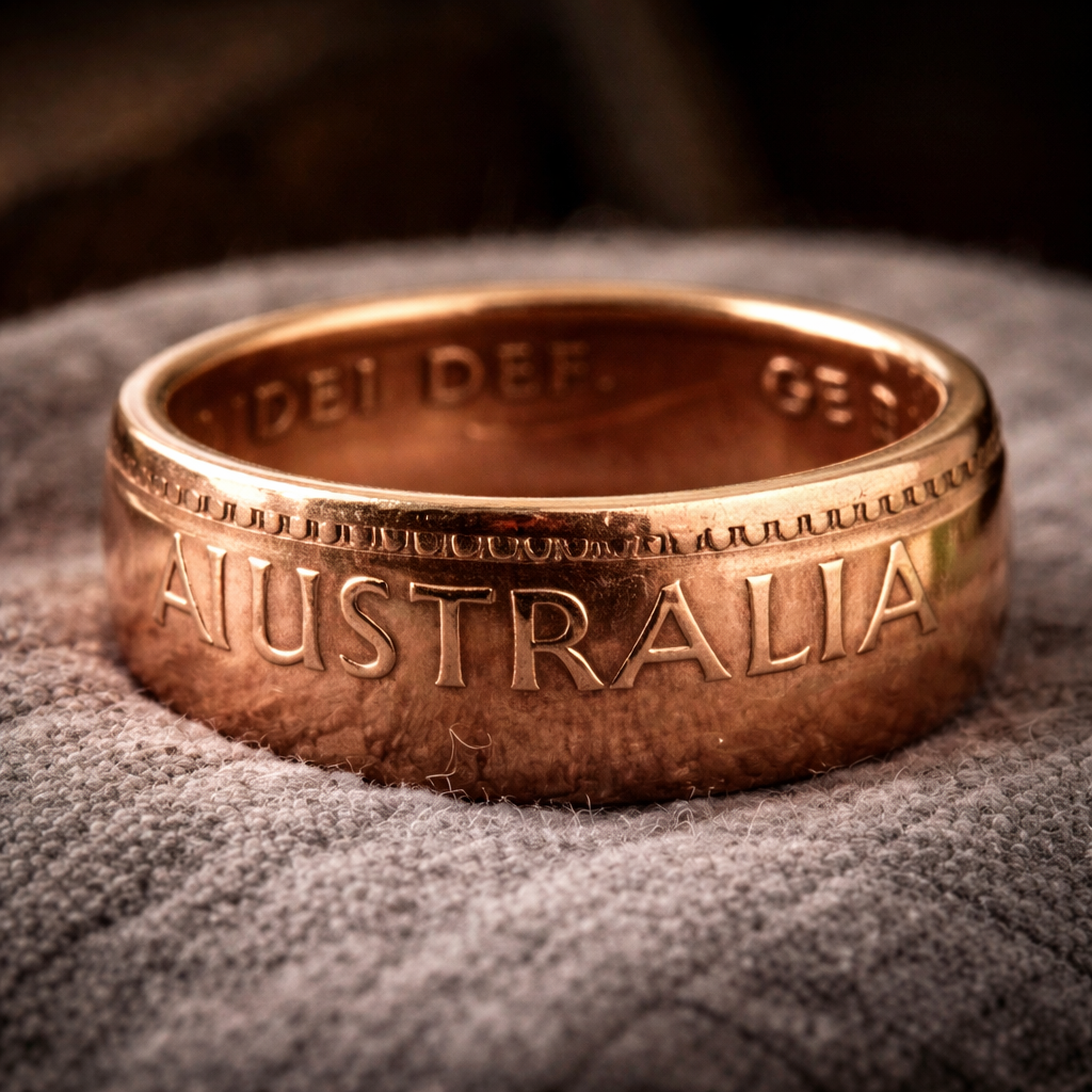Handcrafted Australian Penny Rings - Simply Snug