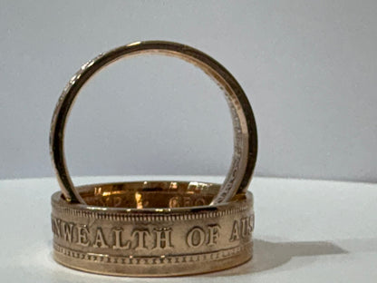 Handcrafted Australian Penny Rings - Simply Snug